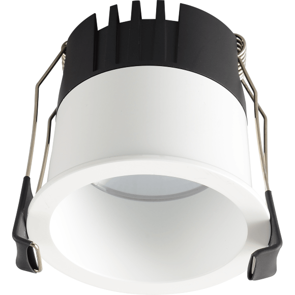 Crystal Lux CLT 082C1 WH 3000K 1400/001 Белый круглый точечный встраиваемый потолочный светильник теплого света LED 12Вт 1080Лм 3000К 24° UGR<17 CRI90 R9 75+ IP20 220V Crystal Lux CLT 082C1 WH 3000K 1400/001 Белый круглый точечный встраиваемый потолочный светильник теплого света LED 12Вт 1080Лм 3000К 24° UGR<17 CRI90 R9 75+ IP20 220V