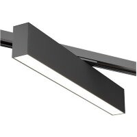 Однофазный двужильный светодиодный трековый светильник Denkirs DK6440-BK SOLID Hals 4000К 780Лм CRI90+ 120° 10Вт