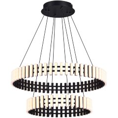 SL6203.403.65 Люстра подвесная ST-Luce Черный/Белый LED 1*65W 3000K ESTENSE SL6203.403.65 Люстра подвесная ST-Luce Черный/Белый LED 1*65W 3000K ESTENSE