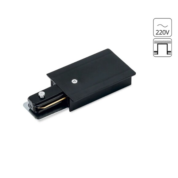 Ввод питания для встр. в ГКЛ однофазного шинопровода Arte Lamp A160106 Ввод питания для встр. в ГКЛ однофазного шинопровода Arte Lamp A160106