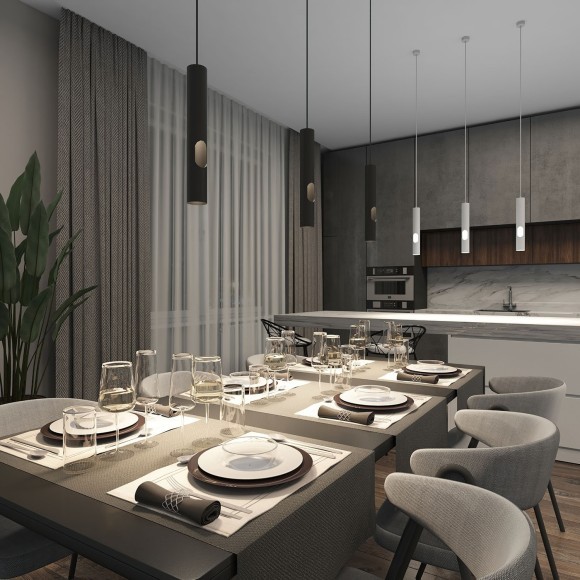 Подвесной светильник Aero DK4045-BK