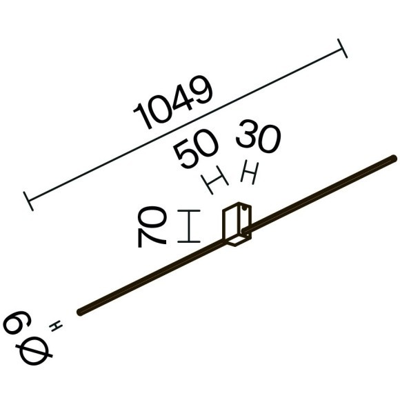 Бра Maytoni C071WL-L12GB3K Pars светодиодная 2xLED 12W