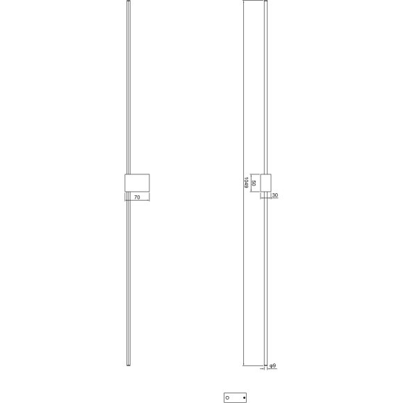 Бра Maytoni C071WL-L12GB3K Pars светодиодная 2xLED 12W