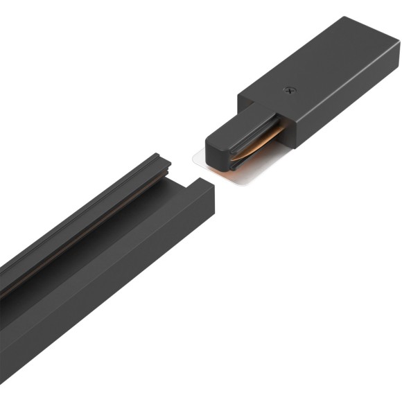 Ввод питания для накладных однофазных шинопроводов Crystal Lux CLT 0.210 01 BL