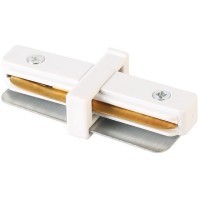 Прямой соединитель для накладных однофазных шинопроводов Crystal Lux CLT 0.211 06 WH