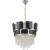 Подвесная люстра Kruvia LDP 7045-400 BK+CHR