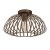 901096 ESPINAL Потолочная люстра с 1 лампой E27, 40Вт, бронзовый металл