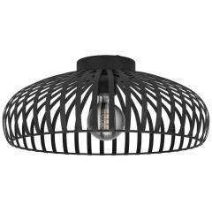 900721 Потолочный светильник MOGANO 3, 1X40W (E27), H180, ?430, сталь, черный