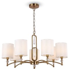 Люстра подвесная Freya FR1007PL-07BS Riverside под лампы 7xE14 40W