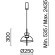 Подвесной светильник Maytoni MOD185PL-L11B3K2