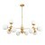 Люстра на штанге Arte Lamp BOLLA A1664SP-12GO