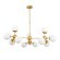 Люстра на штанге Arte Lamp BOLLA A1664SP-12GO