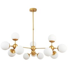 Люстра на штанге Arte Lamp BOLLA A1664SP-12GO