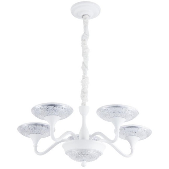 Подвесная люстра Arte Lamp BERN LED Lm4700 Ra80 4000K A5168LM-5WH Подвесная люстра Arte Lamp BERN LED Lm4700 Ra80 4000K A5168LM-5WH