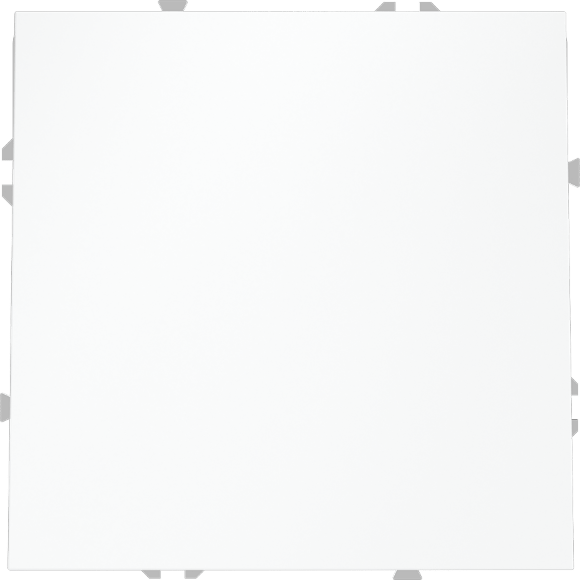 VLS080202 Вывод для кабеля диаметром до 7 мм белого матового цвета VOLTUM S70 (белый матовый)