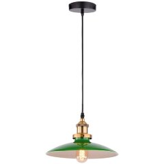 Подвесной светильник с 1 плафоном Lussole GRLSP-9543 BADGER IP21 под лампу 1xE27 10W