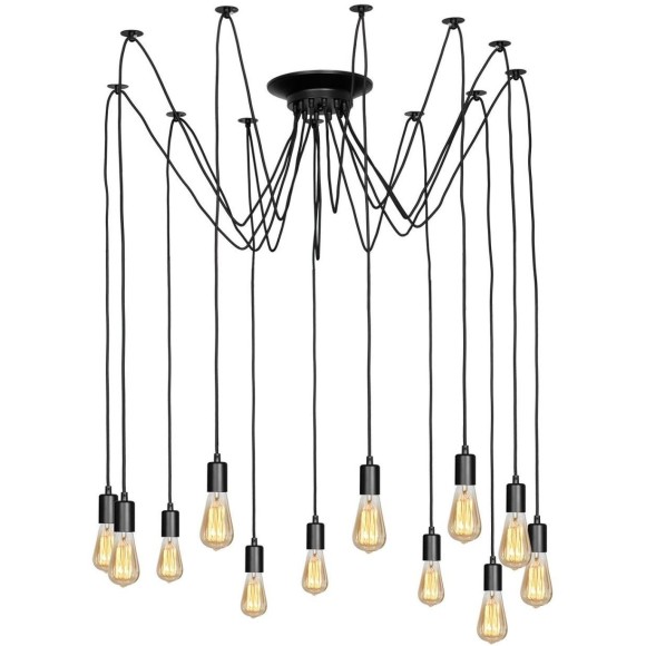 Люстра паук Lussole LSP-8174 SHIRLEY IP21 под лампы 12xE27 720W