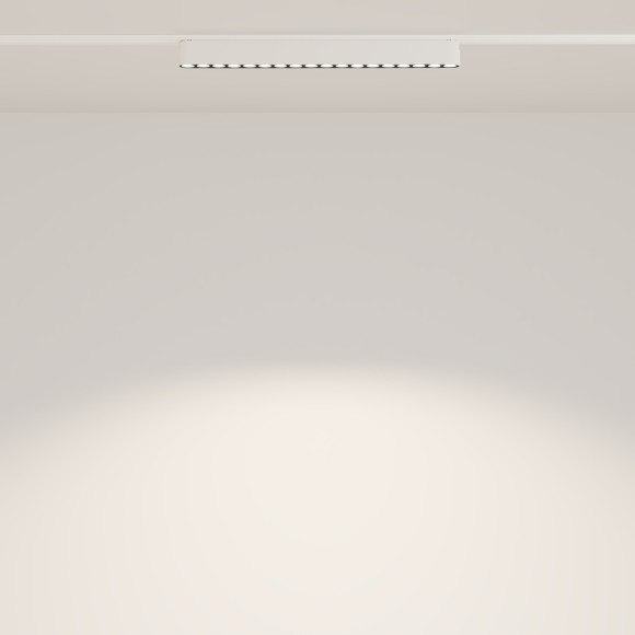 TR082-1-18W4K-M-W Трековый магнитный светодиодный светильник Maytoni Radity 48V CRI90+ 4000К 1850Лм 36° 16Вт