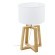 901293 CHIETINO CHIETINO 1 Настольная лампа с 1 лампой E27, 60Вт, механический выключатель, дерево, хром, текстиль 901293 CHIETINO CHIETINO 1 Настольная лампа с 1 лампой E27, 60Вт, механический выключатель, дерево, хром, текстиль