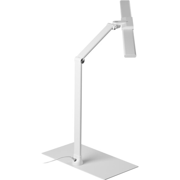 Novotech STUDI 359966 Белая настольная лампа, с сенсорным диммером, повышенный индекс цветопередачи, датчик освещенности, LED 24Вт 4000K CRI98 1670Лм IP20 220V
