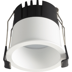 Crystal Lux CLT 082C1 WH 4000K 1400/002 Белый круглый точечный встраиваемый потолочный светильник нейтрального света LED 12Вт 1080Лм 4000К 24° UGR<17 CRI90 R9 75+ IP20 220V Crystal Lux CLT 082C1 WH 4000K 1400/002 Белый круглый точечный встраиваемый потолочный светильник нейтрального света LED 12Вт 1080Лм 4000К 24° UGR<17 CRI90 R9 75+ IP20 220V