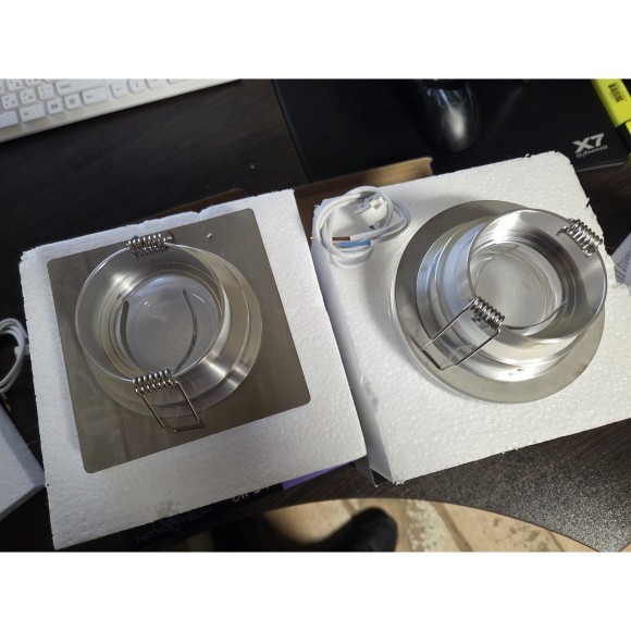 Встраиваемый светильник Novotech 369883 AQUA IP54 под лампу 1xGU5.3 50W Встраиваемый светильник Novotech 369883 AQUA IP54 под лампу 1xGU5.3 50W