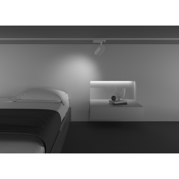 Трековый светильник трехфазный 220V светодиодный Vuoro TR029-3-20W4K-W-W