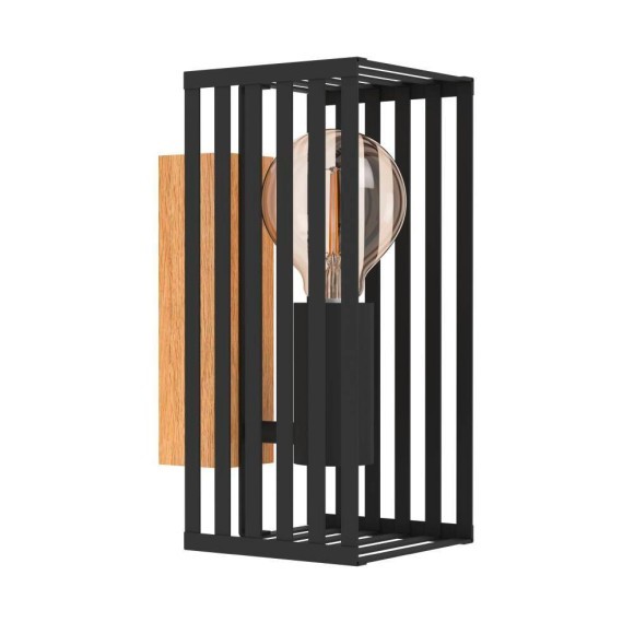 390165 CIDRAZ Бра настенное с 1 лампой E27, 40Вт, коричневое, дерево 390165 CIDRAZ Бра настенное с 1 лампой E27, 40Вт, коричневое, дерево