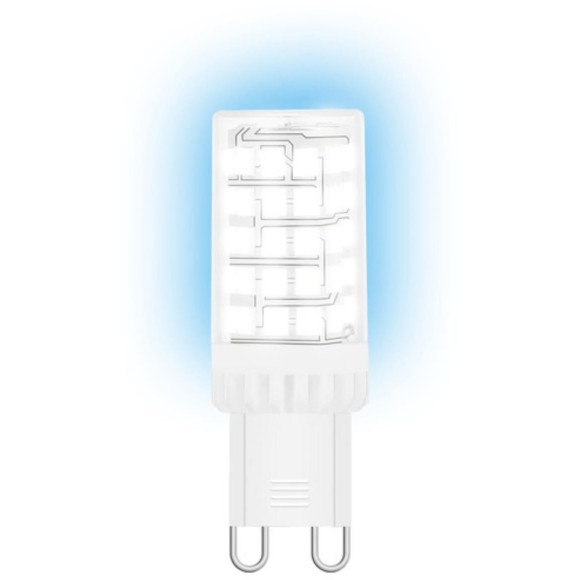 107009206 Лампа Gauss G9 AC185-265V 5,5W 560lm 4100K керамика LED 1/10/200