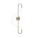 Бра Arte Lamp A2850AP-13PB KLIMT светодиодная LED 13W