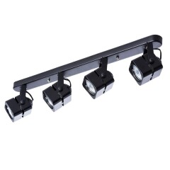 Спот потолочный Arte Lamp A1315PL-4BK MISAM под лампы 4xGU10 50W Спот потолочный Arte Lamp A1315PL-4BK MISAM под лампы 4xGU10 50W