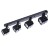 Спот потолочный Arte Lamp A1315PL-4BK MISAM под лампы 4xGU10 50W