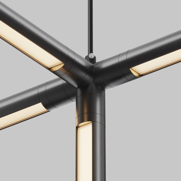 Х-образный вертикальный коннектор для системы Maytoni Shelf с вводом питания CA019L4C-P-B Х-образный вертикальный коннектор для системы Maytoni Shelf с вводом питания CA019L4C-P-B