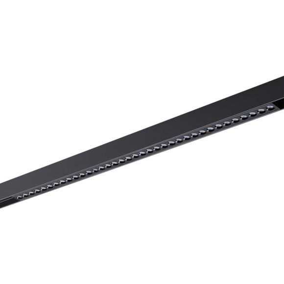 359935 Черный трековый линейный SMART светильник 65см (токопроводящий), пульт ДУ/Tuya Smart Life/Алиса 3000-6000К 220В 30Вт 24° 1950Лм CRI90 Novotech VECTOR