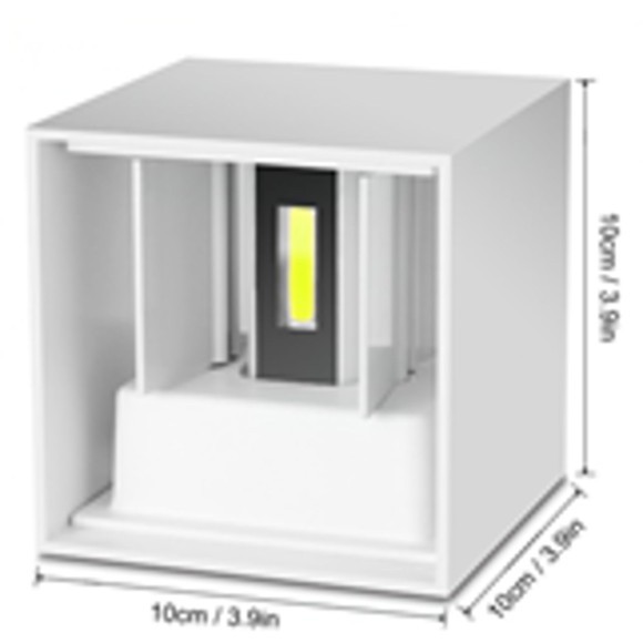 Уличный настенный светильник Maytoni O572WL-L6GR Fulton IP54 светодиодный LED 6W