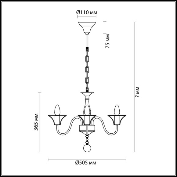 5295/5 Люстра Lumion LOFTI E14 300W 220V LAKE