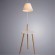 Торшер со столиком Arte Lamp A9201PN-1WH COMBO под лампу 1xE27 60W