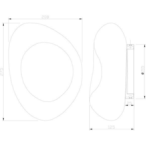 Светильник настенный Stilfort 2164/03/01W серия Cosmik