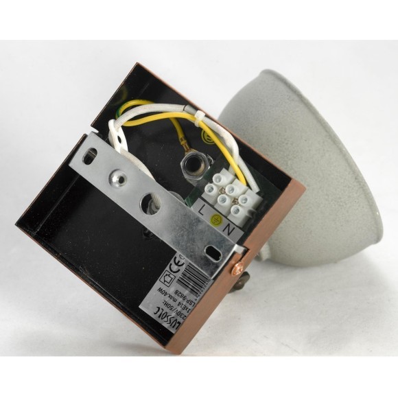 Спот настенный Lussole LSP-9828 DURANGO IP21 под лампу 1xE14 40W