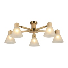 Потолочная люстра Arte lamp MELEPH A4096PL-5BR Потолочная люстра Arte lamp MELEPH A4096PL-5BR