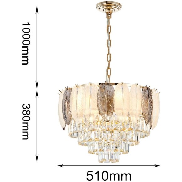 Подвесная люстра Dolor 2982-9P Подвесная люстра Dolor 2982-9P