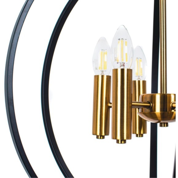 Подвесной светильник Arte Lamp A7013SP-6BK CASTULA под лампы 6xE14 60W
