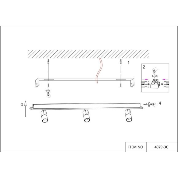 Спот Trick 4079-3C