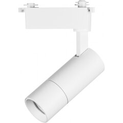 Однофазный двужильный светодиодный трековый светильник Lightstar 229136 Volta 3000К 1080Лм CRI80+ 18-60° 12Вт