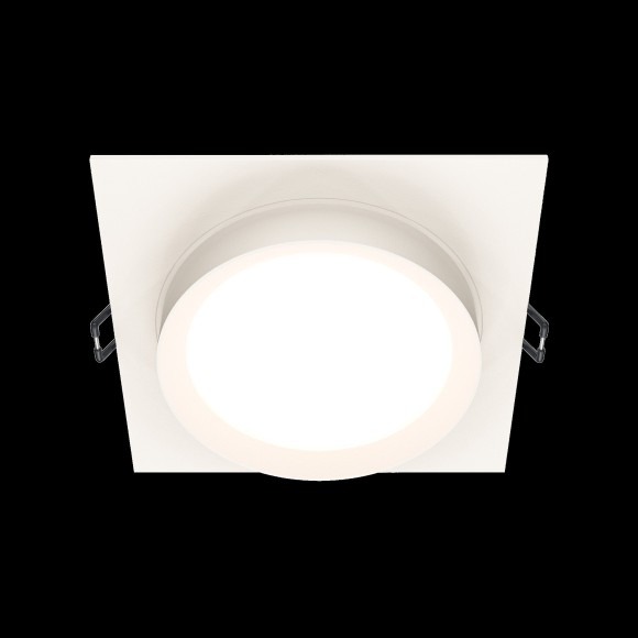 Встраиваемый светильник Maytoni DL086-GX53-SQ-W Hoop под лампу 1xGX53 15W