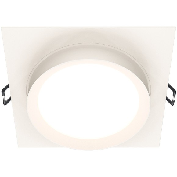 Встраиваемый светильник Maytoni DL086-GX53-SQ-W Hoop под лампу 1xGX53 15W