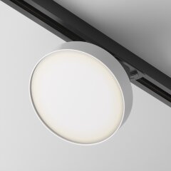 Однофазный двужильный светодиодный трековый светильник Maytoni Unity TR043-1-12W4K-W Zon 4000К 840Лм CRI85+ 110° 12Вт Однофазный двужильный светодиодный трековый светильник Maytoni Unity TR043-1-12W4K-W Zon 4000К 840Лм CRI85+ 110° 12Вт