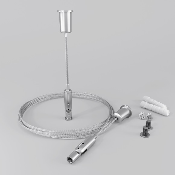 Комплект подвесов для радиусного профиля 2м. ALM-3535R-P-2M