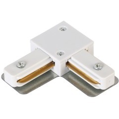 Г-образный соединитель для накладных однофазных шинопроводов Crystal Lux CLT 0.211 07 WH Г-образный соединитель для накладных однофазных шинопроводов Crystal Lux CLT 0.211 07 WH