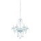 39099 BASILANO BASILANO 1 Люстра потолочная с шестью лампами E14, 240Вт, хромированный металл, прозрачное стекло
